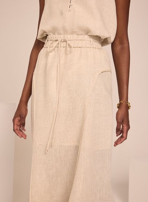 Saia Le Lis Zoe I Midi Feminina