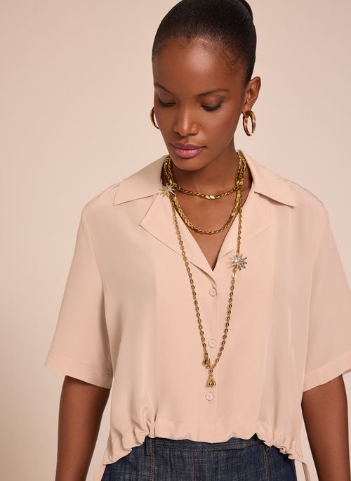 Camisa Le Lis Gabrielle Seda Feminina