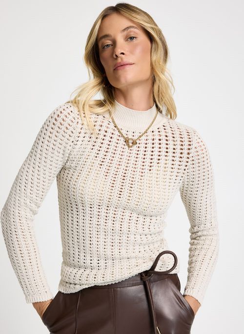 Blusa Le Lis Bunny Tricot Feminina