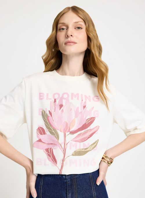 Blusa Le Lis Protea Blooming