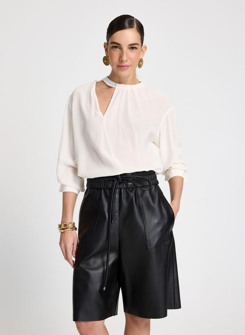 Camisa Le Lis Duda Seda Feminina