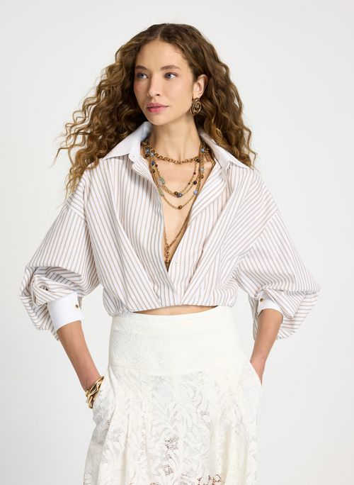 Camisa Le Lis Vitória Curta Feminina