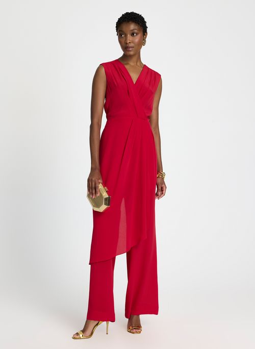 Macacão Le Lis Donatella Seda Feminino