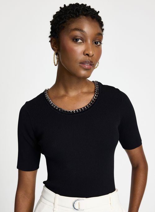 Blusa Le Lis Corrente Tricot Feminina