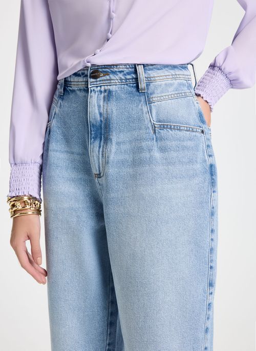 Calça Le Lis Tamilly Cenoura Jeans Feminina