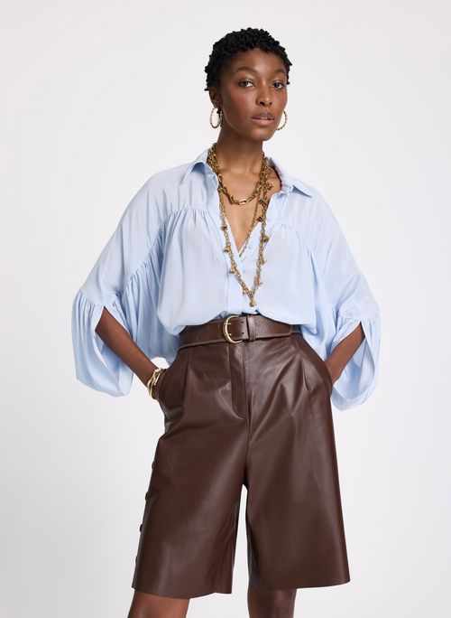 Camisa Le Lis Maxine Seda Feminina