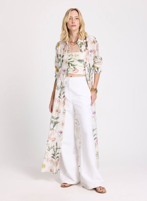 Calça Le Lis Ampla Adriana Feminina