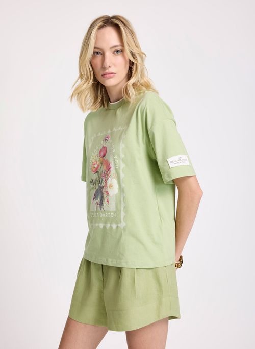 Blusa Le Lis Secret Garden Feminina