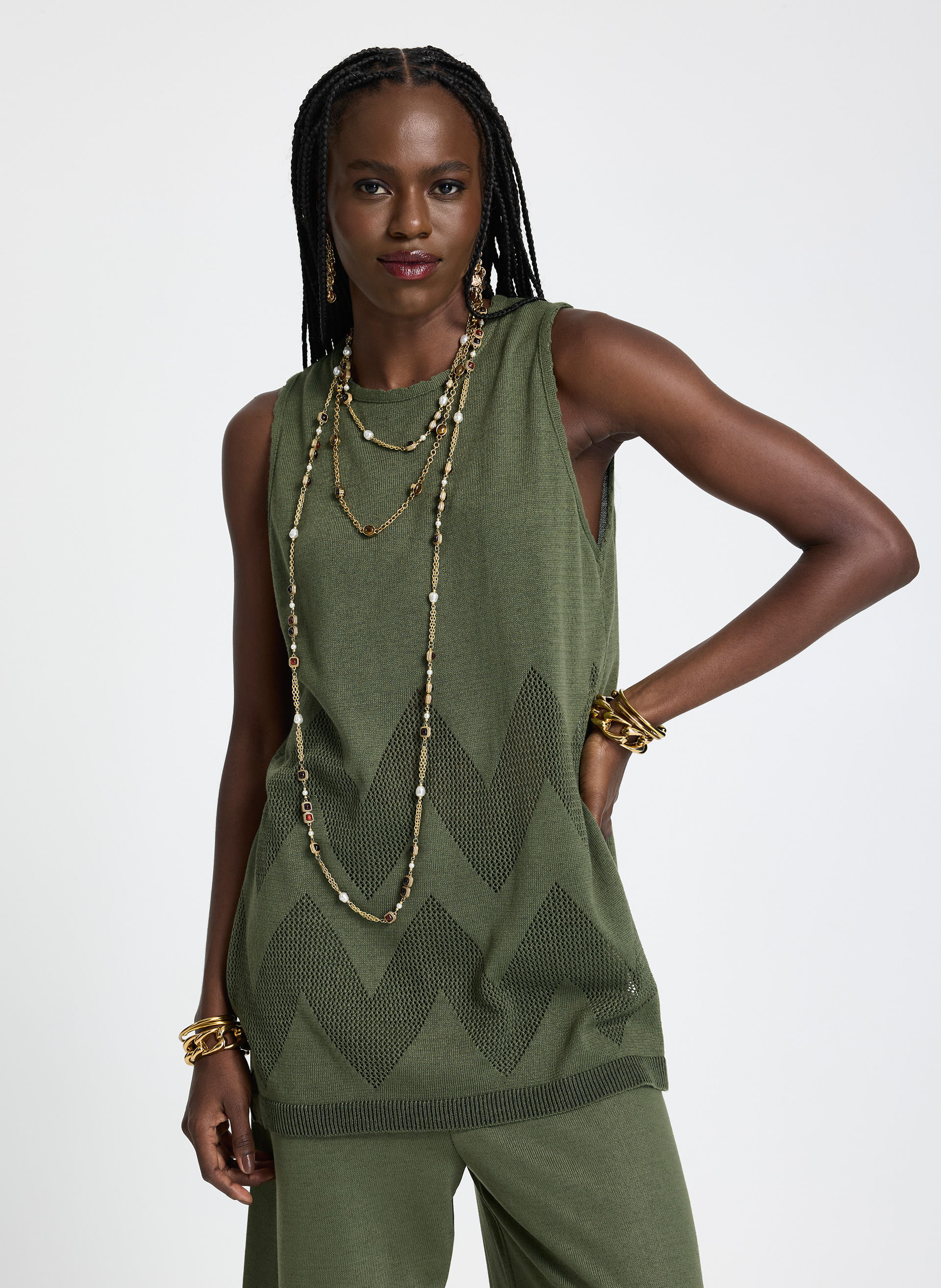 Conjunto Le Lis Josie Tricot Feminino